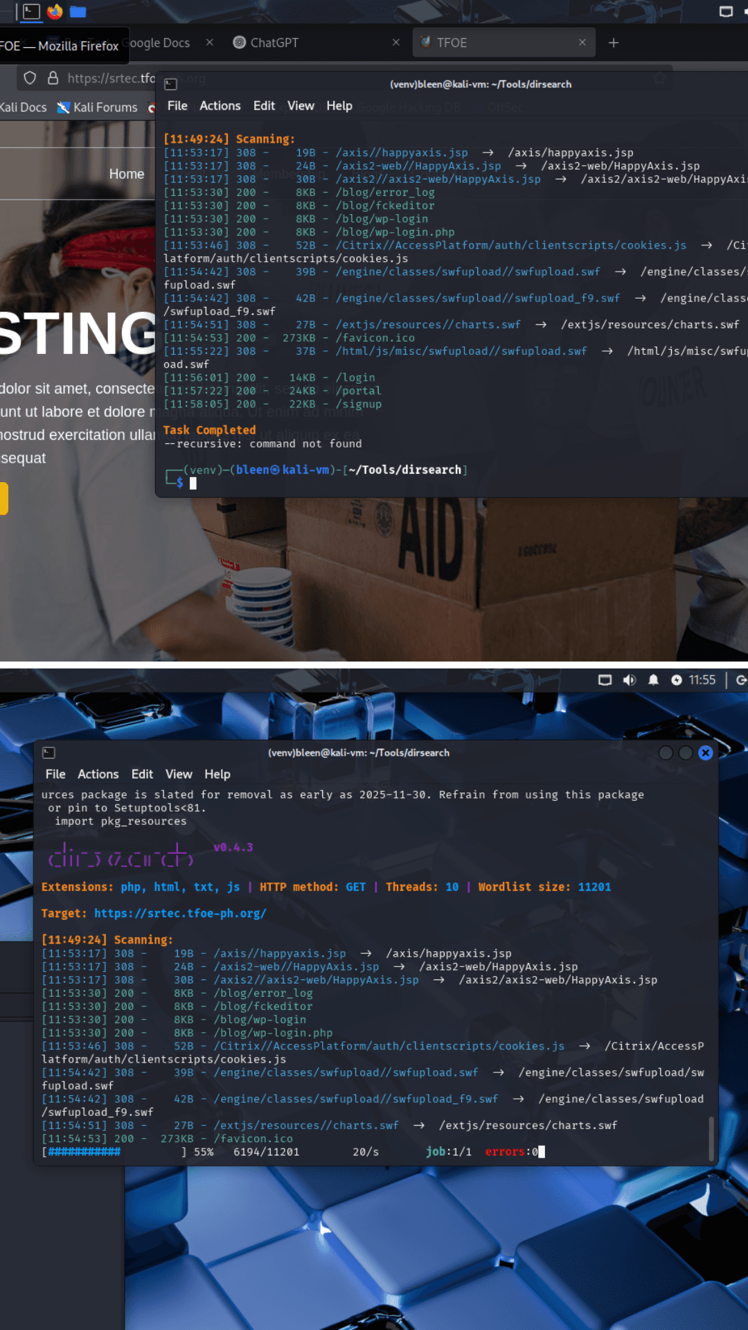 Internal Web Application Penetration Testing